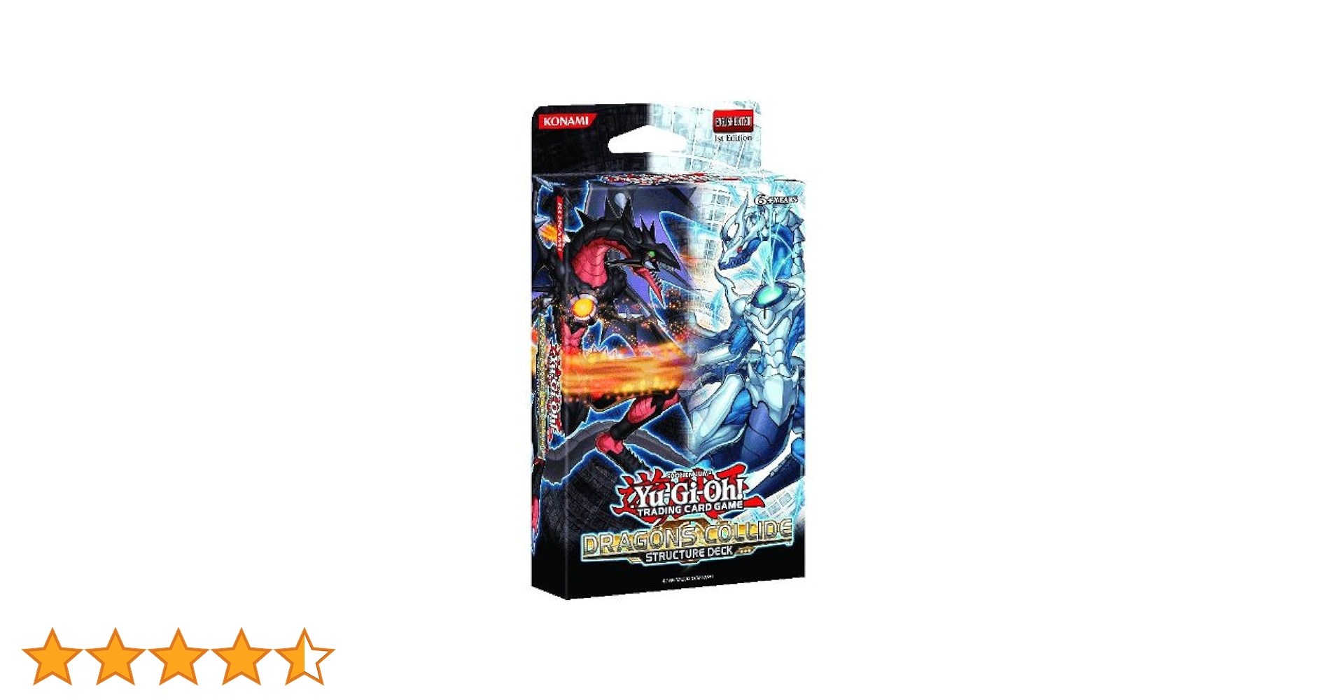 YUGIOH STRUCTURE DECK Dragons Collide : Amazon.co.uk: Toys